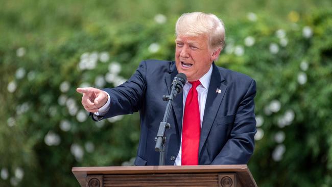 Some historians believe it’s too early to take a dispassionate view of Donald Trump’s single term. Picture: AFP