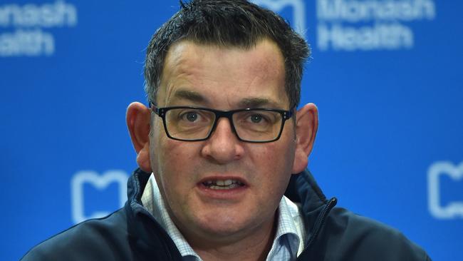 Premier Daniel Andrews has truly tested the tough love model. Picture: Nicki Connolly