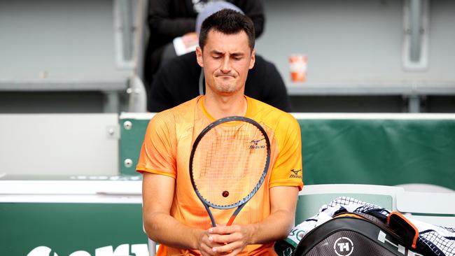 However, he doesn’t have much time for Bernard Tomic (pictured) and Nick Kyrgios. (Photo by Adam Pretty/Getty Images)