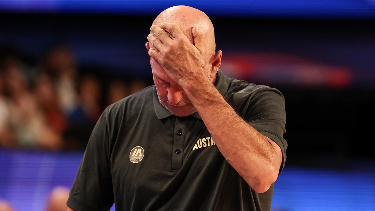 The Boomers were unable to meet their lofty expectations at the World Cup. (Photo by Takashi Aoyama/Getty Images)