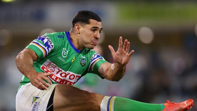 The Raiders had every chance to beat an injury ravaged Broncos, but their key spine players went missing. Picture: Getty Images.