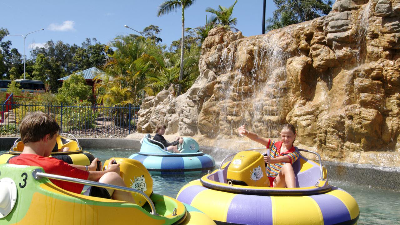 Blaster Boats at Top Shots Fun Park, Maroochydore. Picture: Supplied