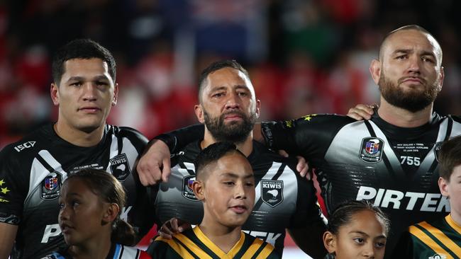 Benji Marshall will become New Zealand’s most capped skipper. Picture: Fiona Goodall