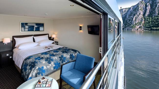A room with a view on Avalon Waterways.