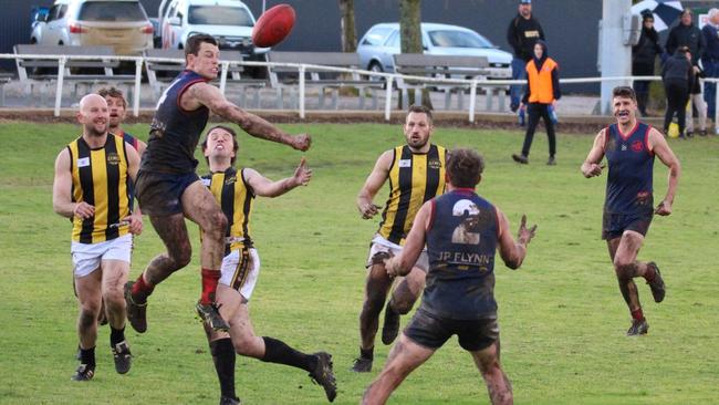 Freeling 200-game player Travis Muster in action this season. Picture: Freeling Football Club