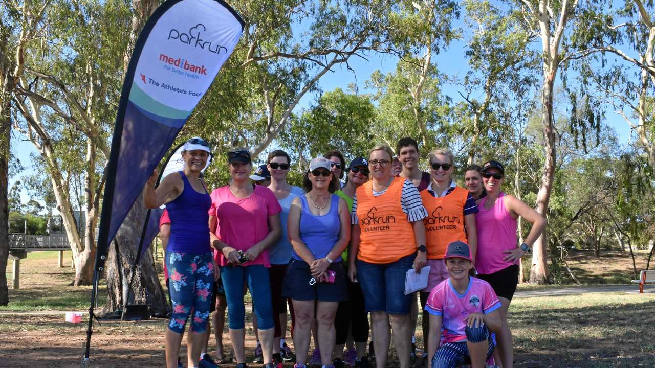 Roma's last Parkrun of 2018. Picture: Jorja McDonnell