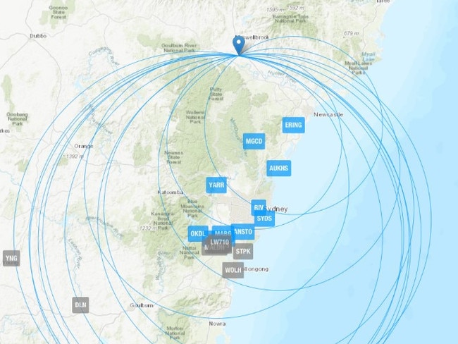 The earthquake occurred south of Muswellbrook, near Lake Liddell. Picture: Seismology Research Centre