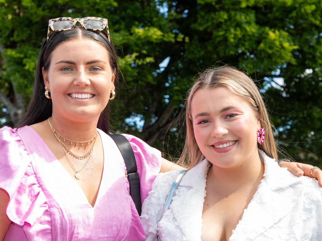 Sarah Kirkwood (left) with Hannah Eggerling.