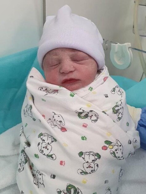 Grace’s parents got to watch her birth on Facebook Live.