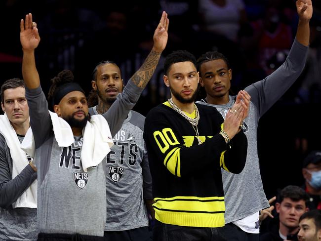 The Brooklyn Nets put on a show to beat the Philadelphia 76ers. Photo: Getty Images
