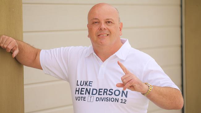 Candidate Luke Henderson. Picture: Glenn Campbell