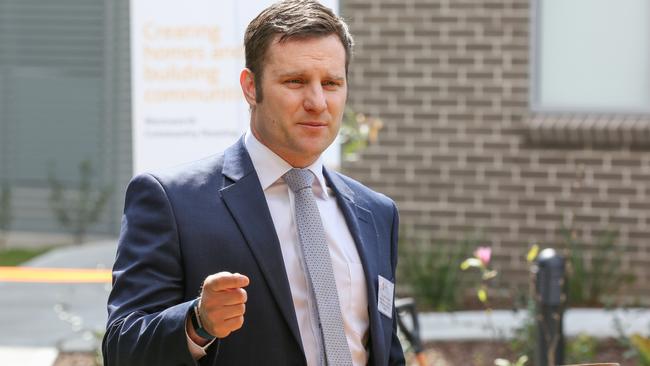 Assistant Home Affairs Minister Alex Hawke. Picture: Jess Husband