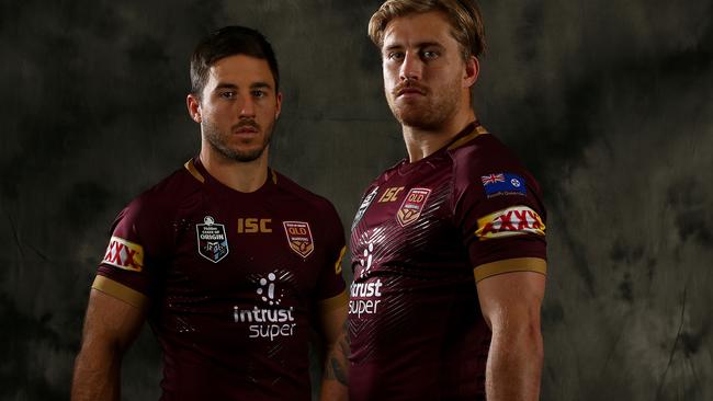 They may be origin teammates but Ben Hunt and Cameron Munster have history.