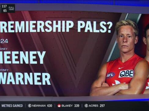 Heeney and Warner: Premiership Pals?