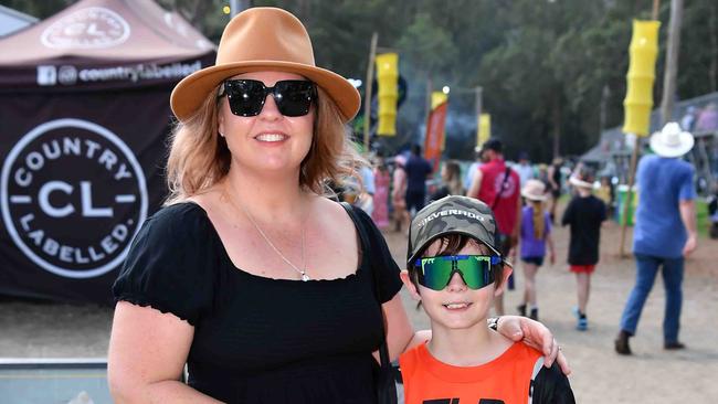 Christine and Johnny Watson at the Gympie Muster. Picture: Patrick Woods.