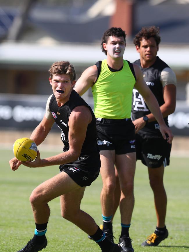 Mitch Georgiades looks on track to play in Round 1. Picture: Tait Schmaal