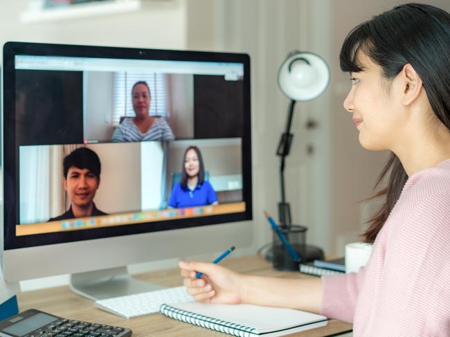 Use online meetings as an introduction to presenting before trying it face-to-face. Picture: iStock