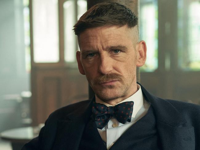 ONE TIME USE FOR NEWS.COM.AU - FEES APPLY - 2A3T29H PEAKY BLINDERS 2013- serie TV creee par Steven Knight saison 5 episode 1 Paul Anderson. 1930's; gangster Prod DB Â© BBC - Tiger Aspect Productions - Caryn Mandabach ProductionsPicture: Alamy