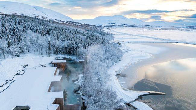 Forest Lagoon spa facility near Akureyri in northern Iceland is open all year round.