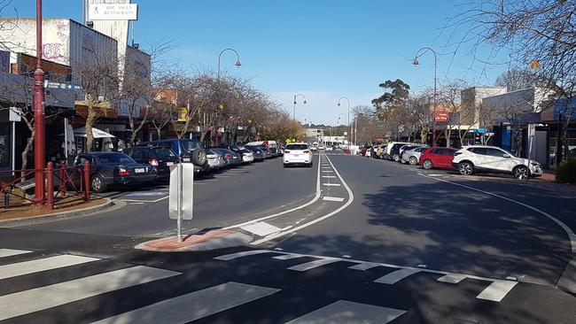 Croydon Main Street has suffered a drop in foot traffic. Picture: Kiel Egging.