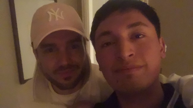 Liam Payne and Braian Nahuel Paiz, one of the five people said to have been charged in relation to Payne's death. Paiz (right), has admitted meeting with the singer twice at his hotel. Picture: Instgram