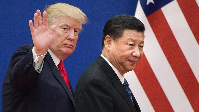 US President Donald Trump is squaring off with China's Xi Jinping.