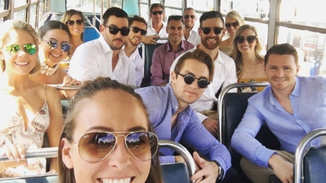 Guests on the way to the wedding. Picture: Instagram