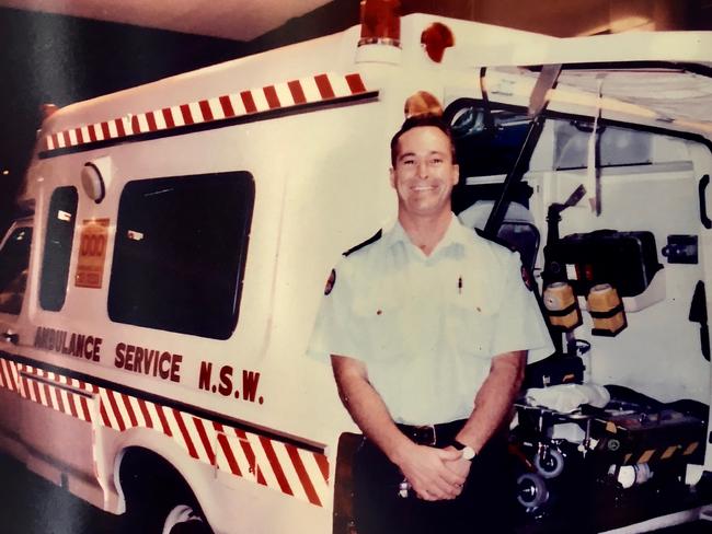 Paramedic John Dixon would often be beside Gilmour as they raced to calls at The Gap.