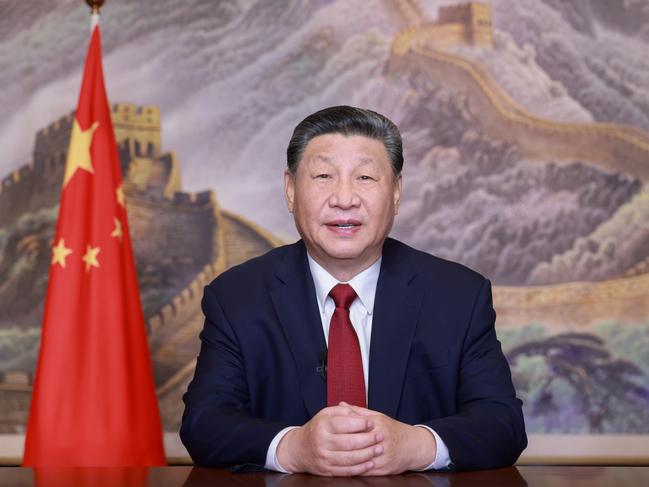 BEIJING, Dec. 31, 2024  Chinese President Xi Jinping delivers a New Year message through China Media Group and the internet Tuesday evening in Beijing to ring in 2025. (Credit Image: Â© Ju Peng/Xinhua via ZUMA Press)