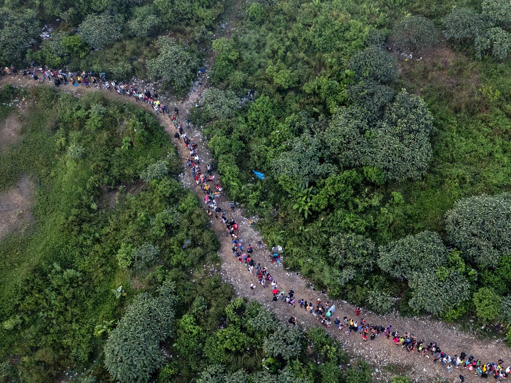 More than half a million migrants made the mammoth trek in 2023. Picture: Luis Acosta / AFP