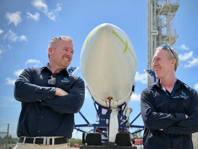 James and Adam Gilmour, the co-foudners of Queensland start-up Gilmour Space