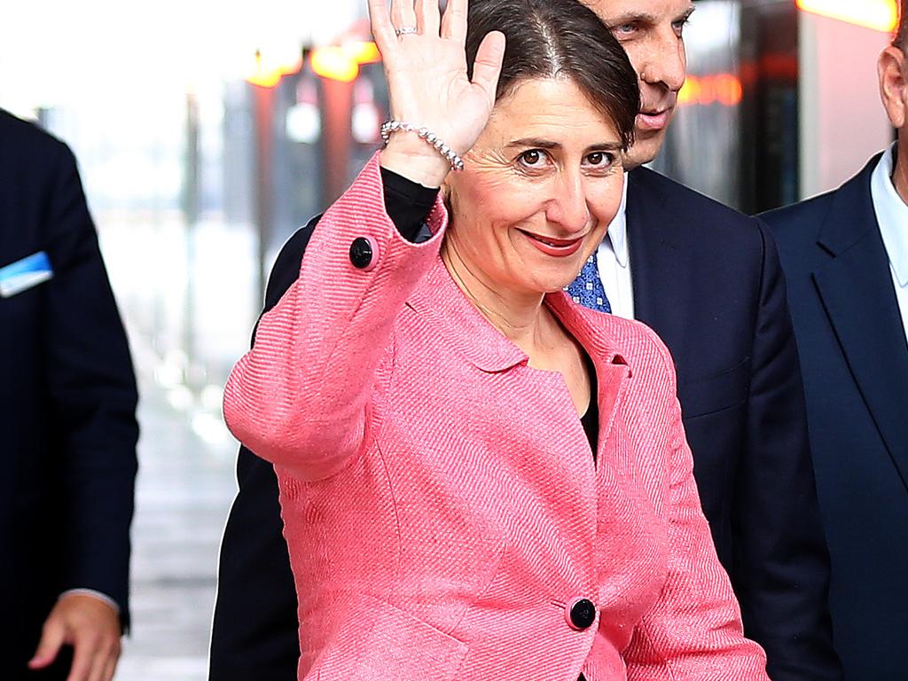 New South Wales Premier Gladys Berejiklian is neck-and-neck with Opposition Leader Michael Daley ahead of Saturday’s state elections. Picture: Toby Zerna