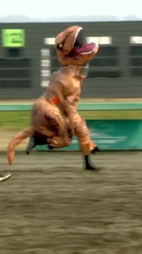 Annual T-rex running race that won't go extinct anytime soon