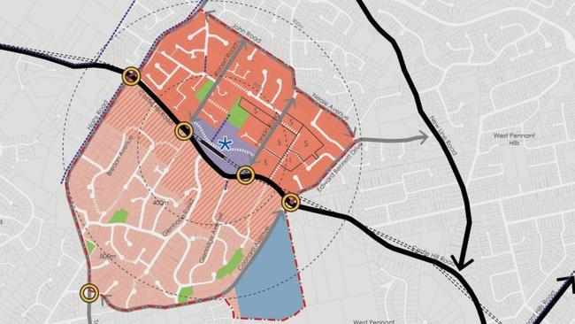 Cherrybrook was selected as a new priority precinct location by the State Government.