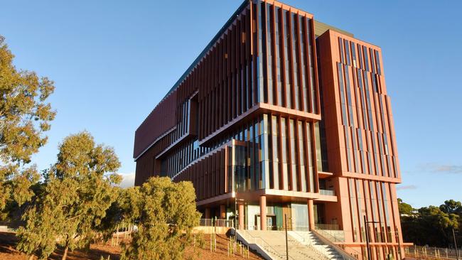 Flinders University's new Health and Medical Research Building.Photo by Mark Zed and courtesy of Hansen Yuncken.