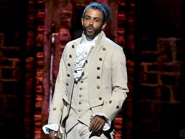 Daveed Diggs in Hamilton.