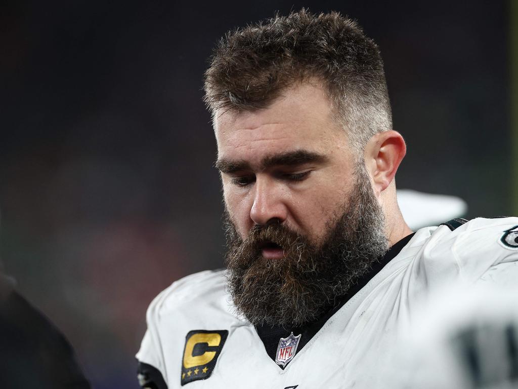 Jason Kelce is a fierce defender of his brother. Picture: Getty Images via AFP