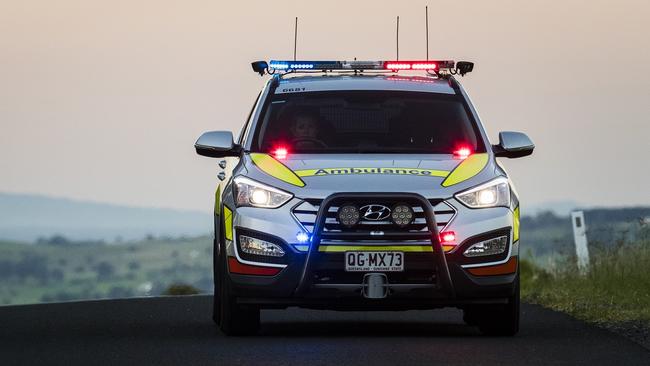 Emergency crews have raced to a crash on the Burnett Highway at Bouldercombe.