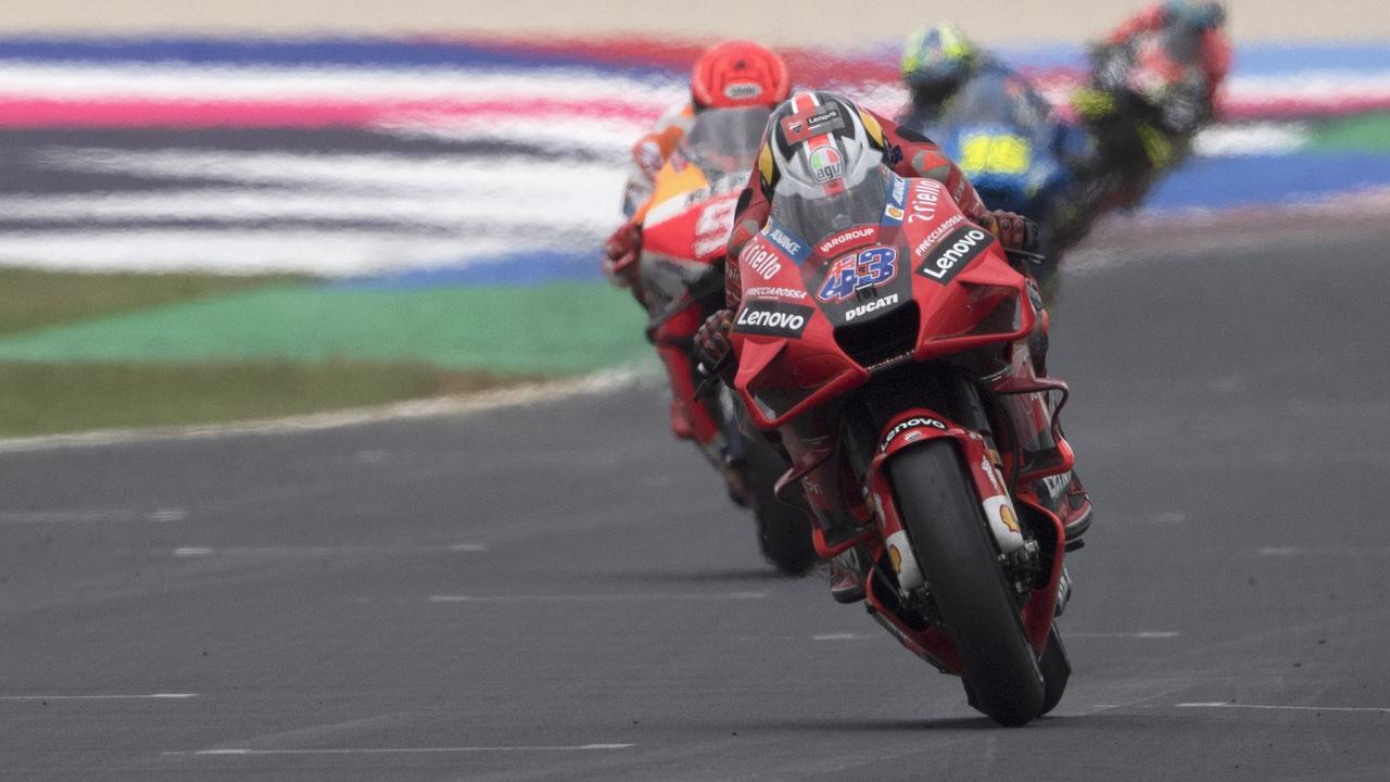 Jack Miller during the MotoGP race during the MotoGP Of San Marino.