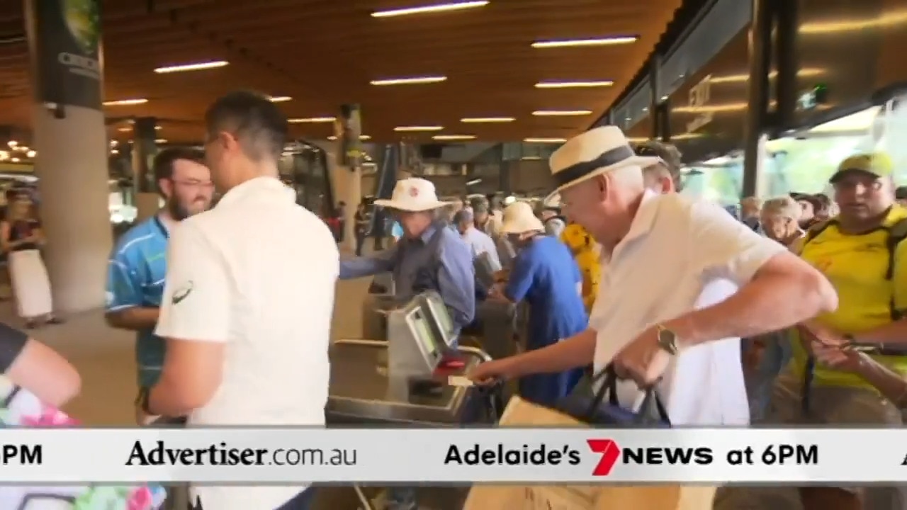 The Advertiser, 7NEWS Adelaide: Adelaide Test begins, Two Wells house fire