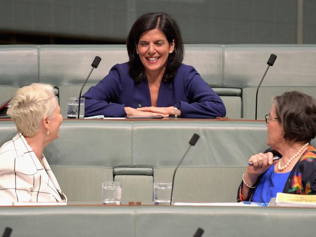 Ms Banks quit the Liberal Party to sit on the crossbench, after what she described as a ‘gut-wrenching’ three months under Mr Morrison. Picture: Tracey Nearmy / Getty Images