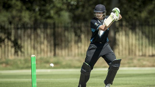 Pucovski playing in the U19 Australian Championships back in 2016.