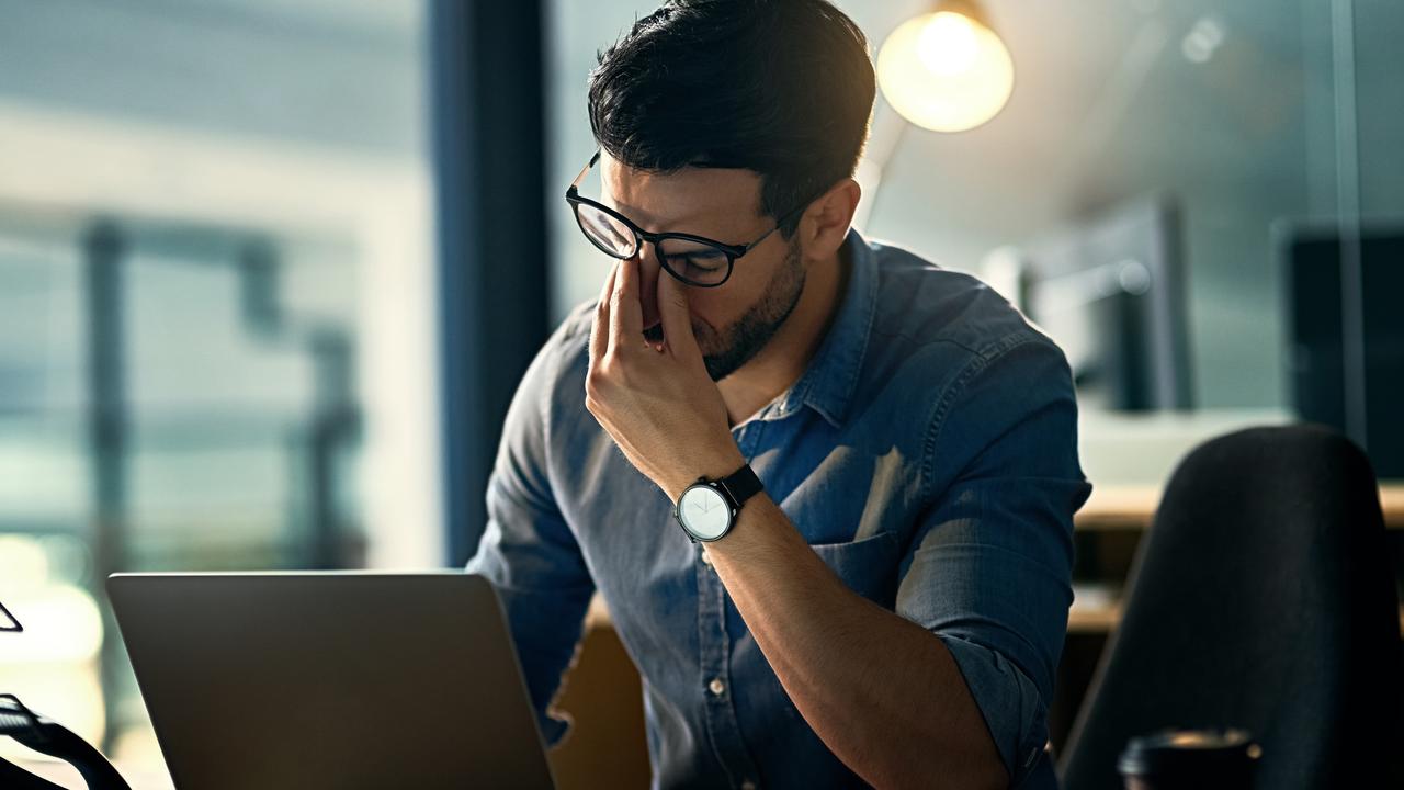 James barely had time to leave his desk with back to back meetings. Picture: iStock