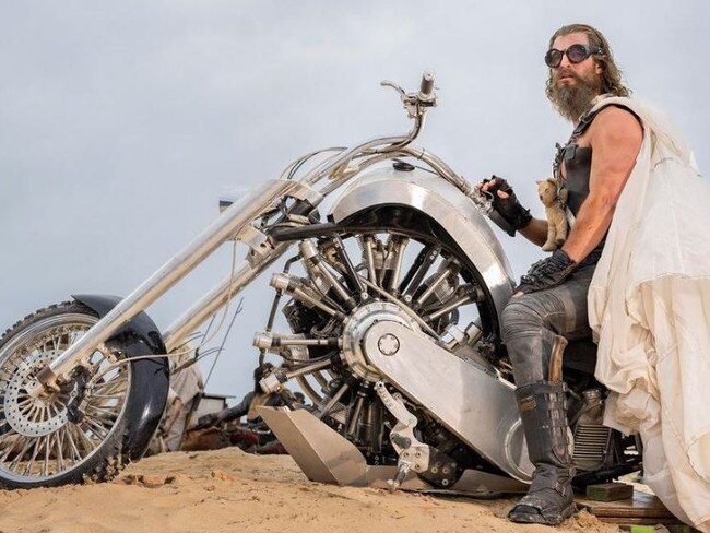 Chris Hemsworth kept the motorbike he had in Furiosa: A Mad Max Saga.