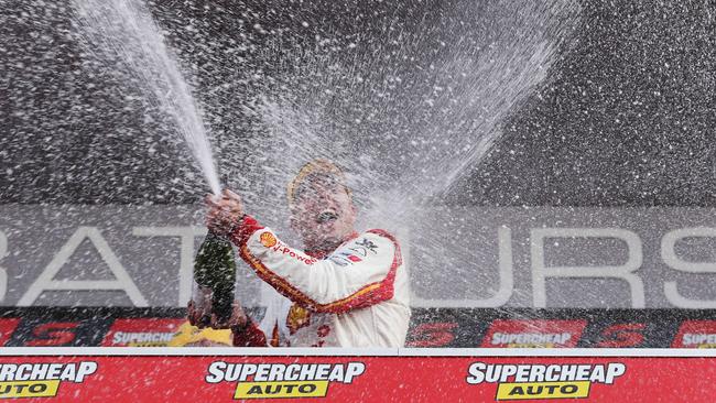 Will Scott McLaughlin be celebrating with champagne on the Gold Coast? Picture: Rohan Kelly