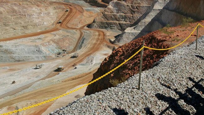 Newcrest Mining’s Telfer Mine in the Pilbara region of Western Australia. Picture: Bloomberg