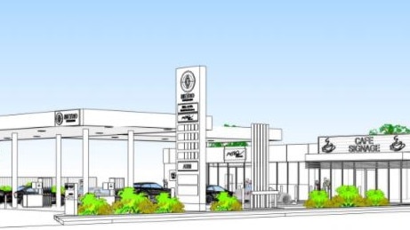 A development application which could see a new service station and cafe built in Childers has been lodged with the Bundaberg Regional Council. Designs by Verve.