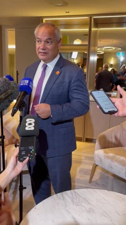 Mayor Tom Tate on importance of Gold Coast health to the economy.