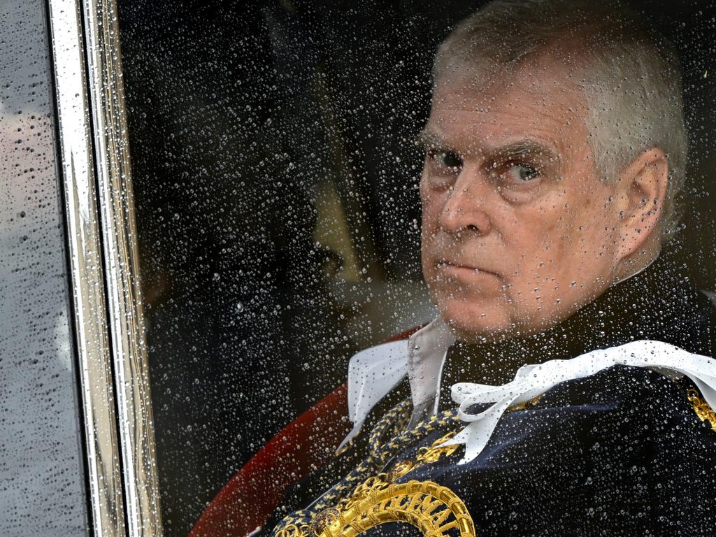 Prince Andrew is playing cat and mouse with his brother King Charles. Picture: Getty