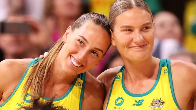 The Diamonds will effectively call Victoria home over the next five years. (Photo by Mark Kolbe/Getty Images for Netball Australia)